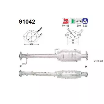 Catalyseur AS 91042
