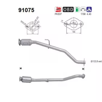 Catalyseur AS 91075