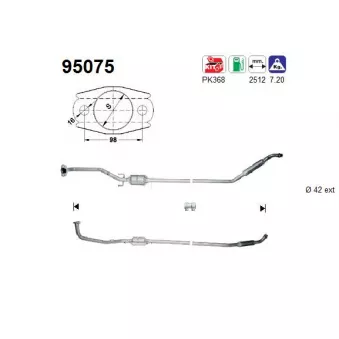Catalyseur AS 95075