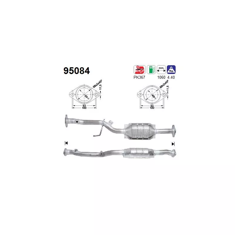 Catalyseur AS 95084