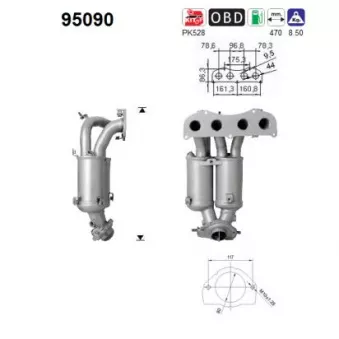 Catalyseur AS 95090