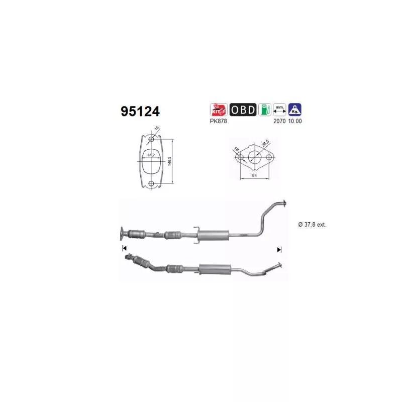 Catalyseur AS 95124