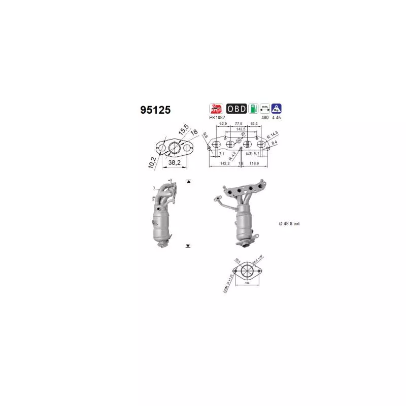 Catalyseur AS 95125