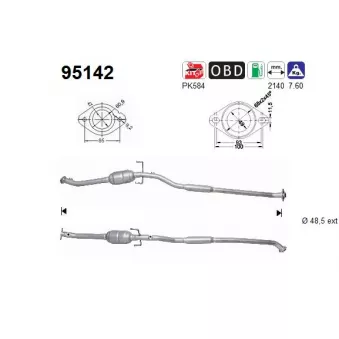 Catalyseur AS 95142