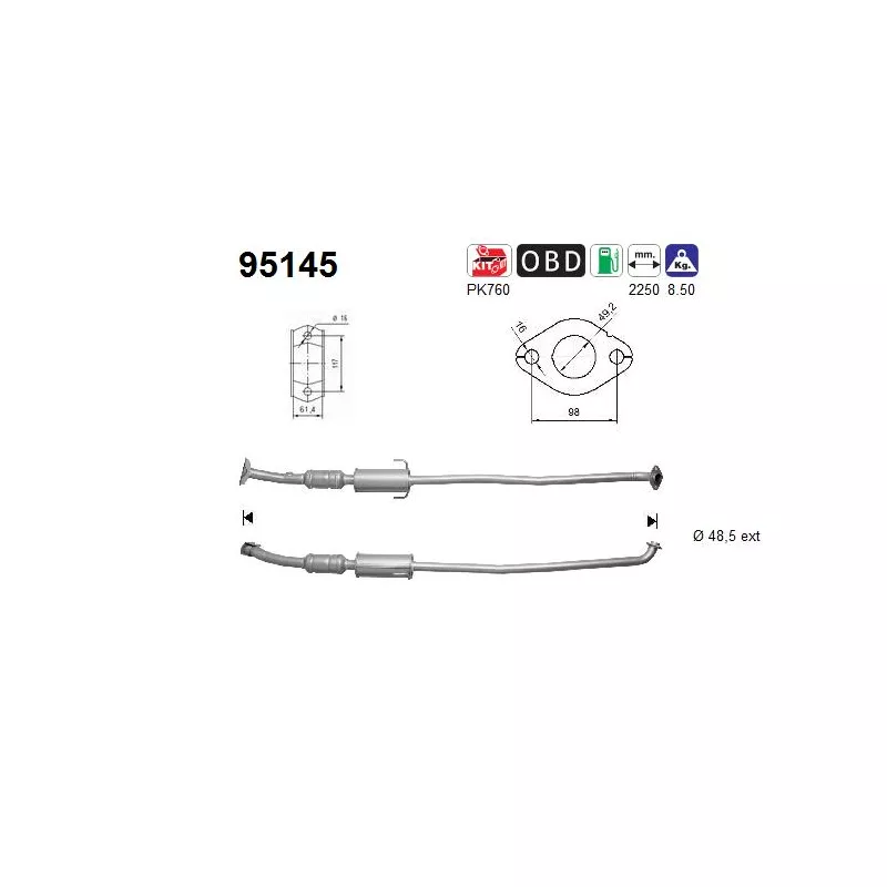Catalyseur AS 95145