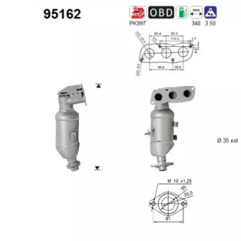 Catalyseur AS 95162
