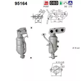 Catalyseur AS 95164