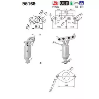 Catalyseur AS 95169