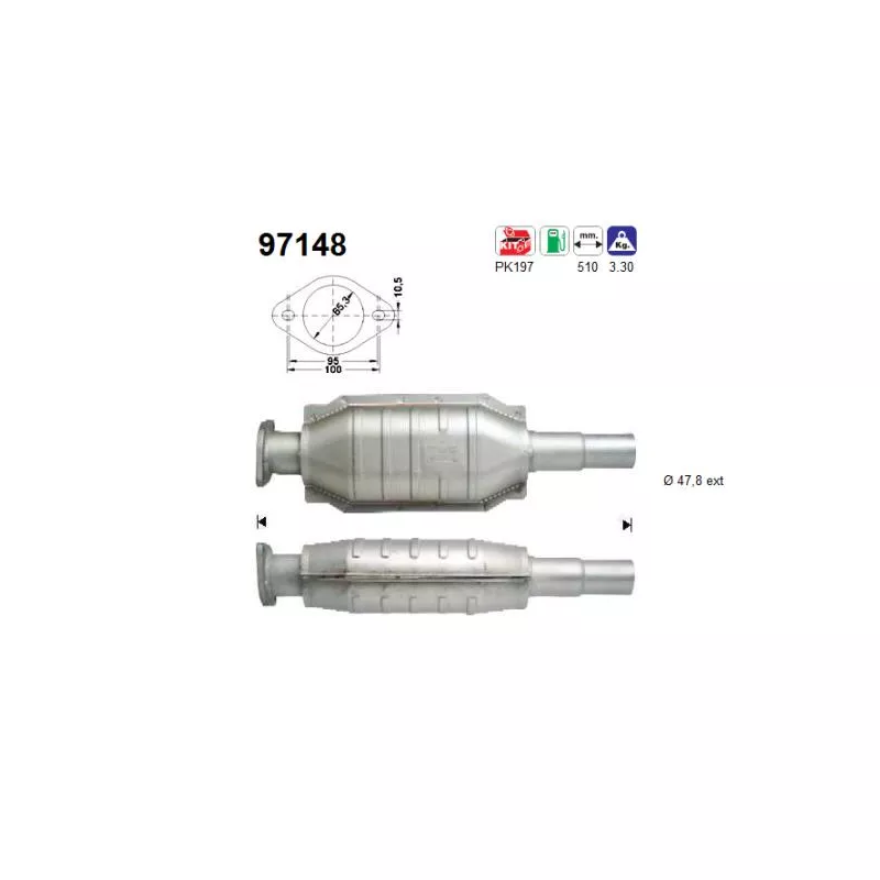 Catalyseur AS 97148