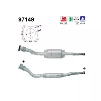 Catalyseur AS 97149