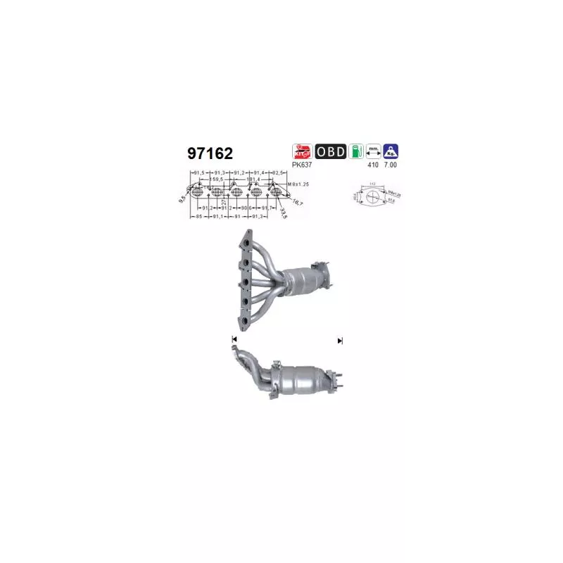 Catalyseur AS 97162