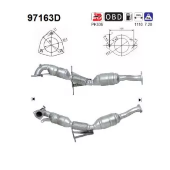 Catalyseur AS 97163D
