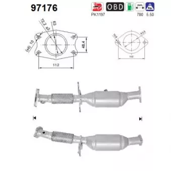 Catalyseur AS 97176