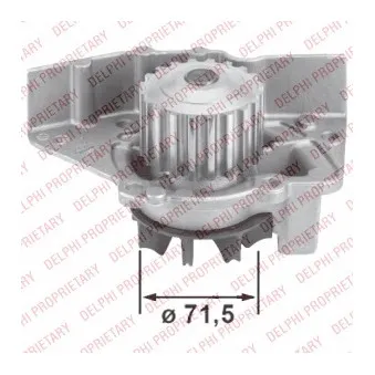 Pompe à eau DELPHI WP2503