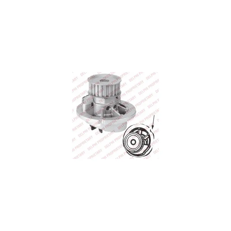 Pompe à eau DELPHI WP2527