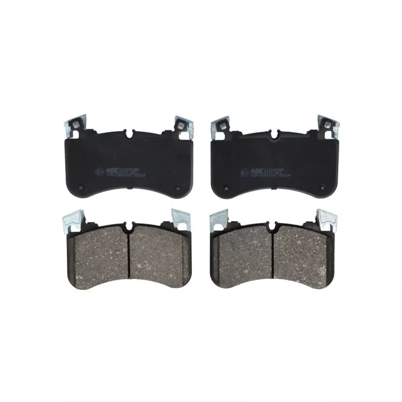 Jeu de 4 plaquettes de frein avant ABE C1I020ABE