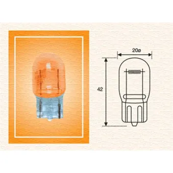 Ampoule, feu clignotant MAGNETI MARELLI 002052300000