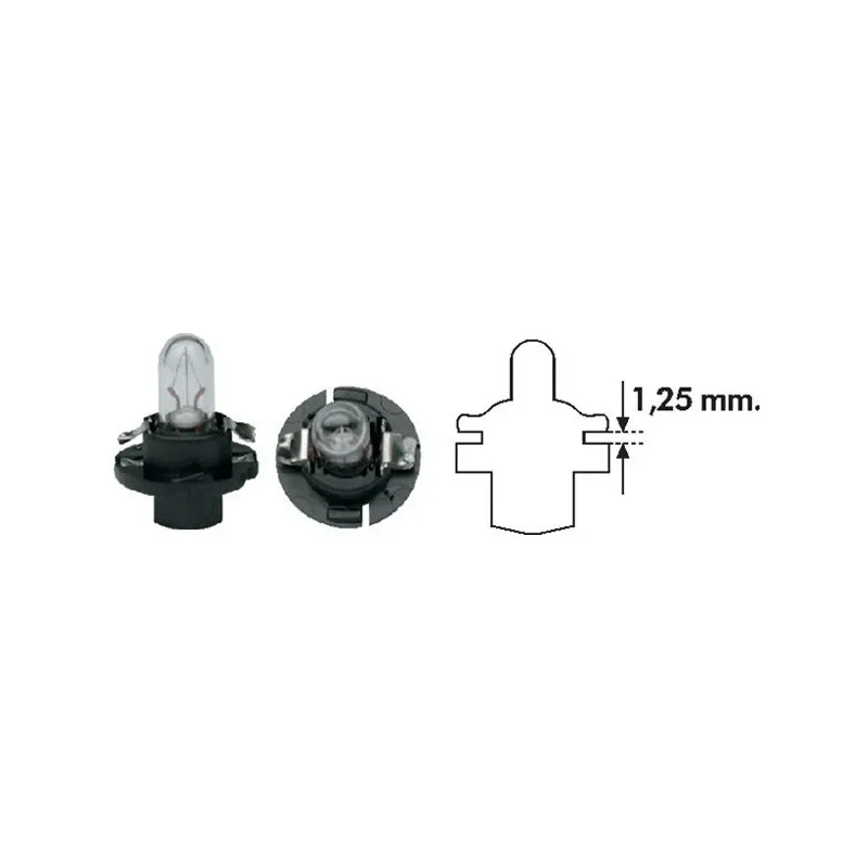 Ampoule, éclairage des instruments MAGNETI MARELLI 002053000000