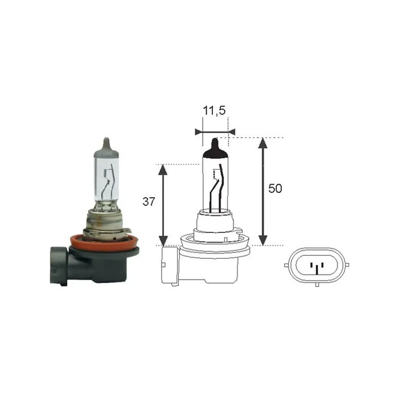 Ampoule, projecteur longue portée MAGNETI MARELLI 002547100000
