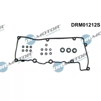 Jeu de joints d'étanchéité, couvercle de culasse Dr.Motor DRM01212S