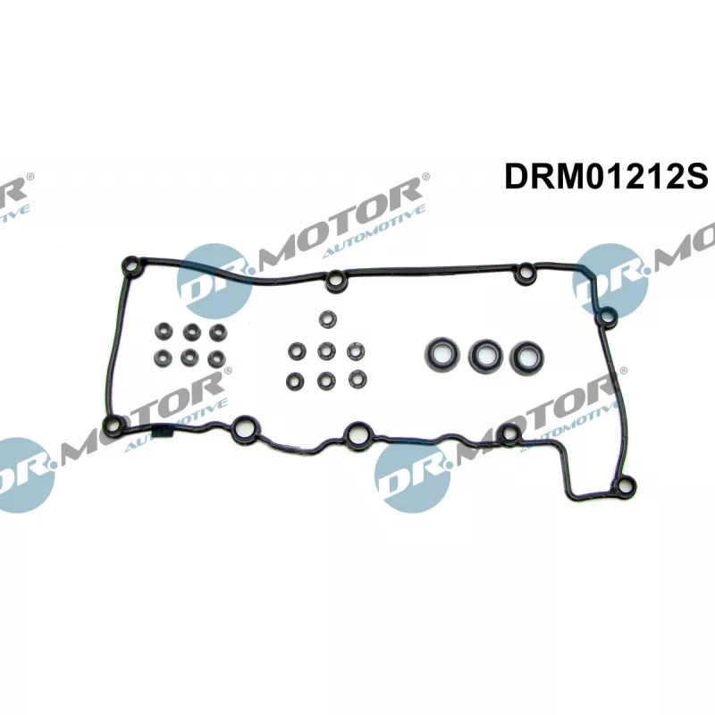 Jeu de joints d'étanchéité, couvercle de culasse Dr.Motor DRM01212S