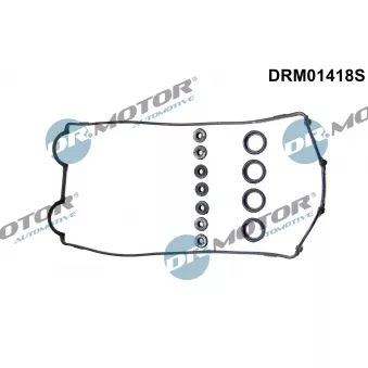 Jeu de joints d'étanchéité, couvercle de culasse Dr.Motor DRM01418S