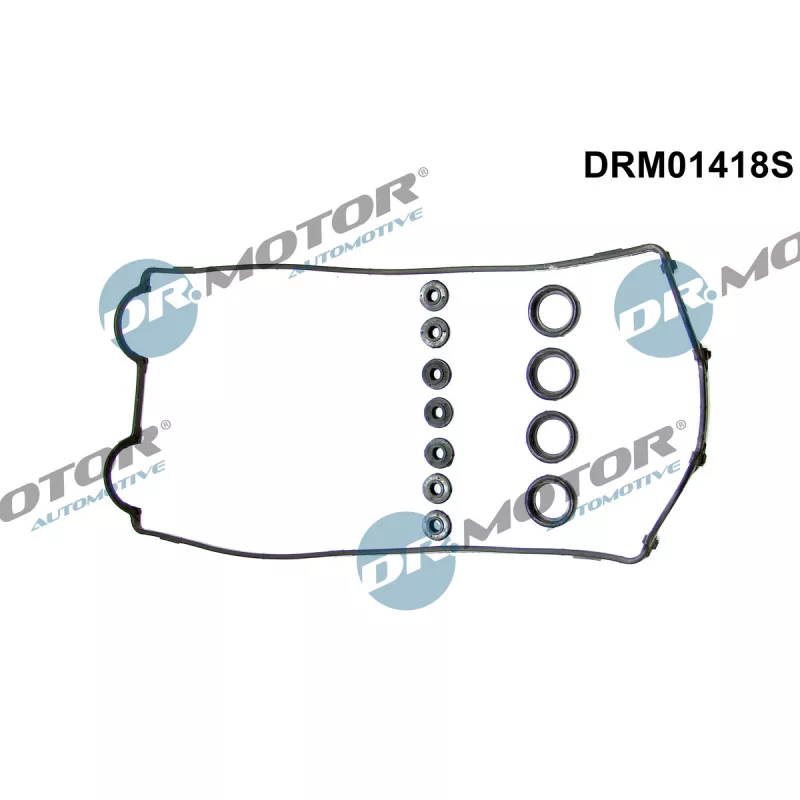 Jeu de joints d'étanchéité, couvercle de culasse Dr.Motor DRM01418S