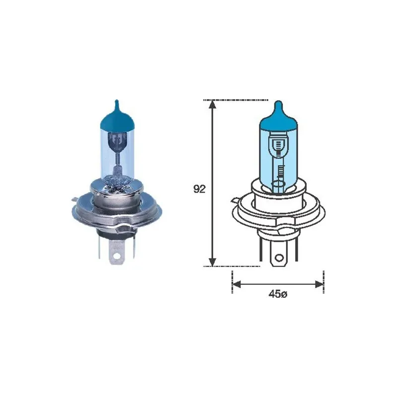 Ampoule, projecteur longue portée MAGNETI MARELLI 002602100000