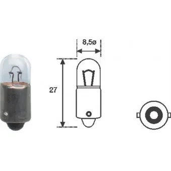 Ampoule, feu clignotant MAGNETI MARELLI 002893100000
