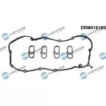 Jeu de joints d'étanchéité, couvercle de culasse Dr.Motor DRM01618S