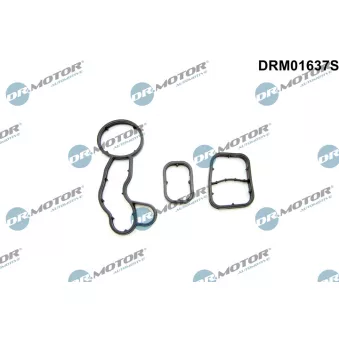 Kit de joints, radiateur d'huile Dr.Motor DRM01637S