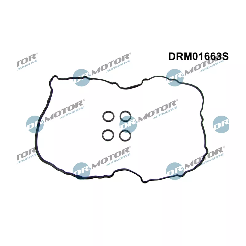 Jeu de joints d'étanchéité, couvercle de culasse Dr.Motor DRM01663S
