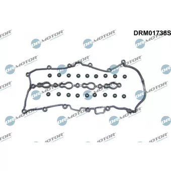 Jeu de joints d'étanchéité, couvercle de culasse Dr.Motor DRM01738S