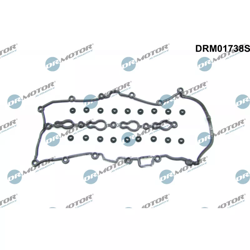 Jeu de joints d'étanchéité, couvercle de culasse Dr.Motor DRM01738S