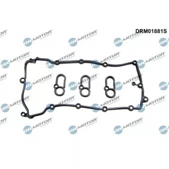 Jeu de joints d'étanchéité, couvercle de culasse Dr.Motor DRM01881S
