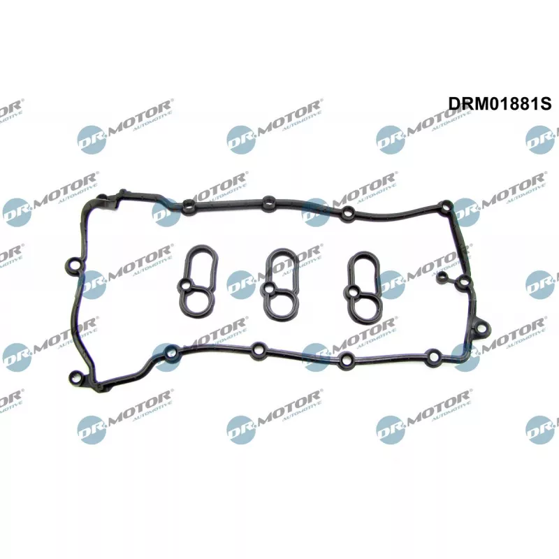 Jeu de joints d'étanchéité, couvercle de culasse Dr.Motor DRM01881S
