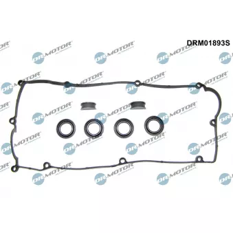 Jeu de joints d'étanchéité, couvercle de culasse Dr.Motor DRM01893S