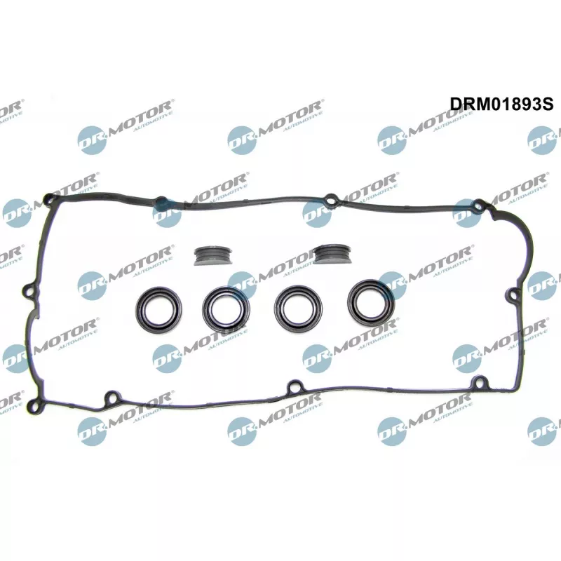 Jeu de joints d'étanchéité, couvercle de culasse Dr.Motor DRM01893S