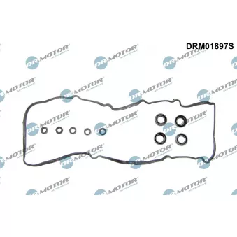Jeu de joints d'étanchéité, couvercle de culasse Dr.Motor DRM01897S