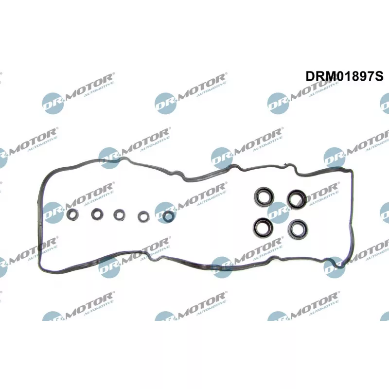 Jeu de joints d'étanchéité, couvercle de culasse Dr.Motor DRM01897S