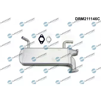 Radiateur, réaspiration des gaz d'échappement Dr.Motor DRM211146C