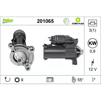 Démarreur VALEO 201065