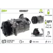 Compresseur, climatisation VALEO 690687 - Visuel 1