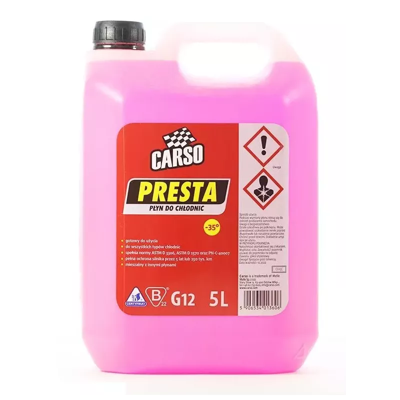 Liquide de refroidissement G12 - 5L CARSO C615C