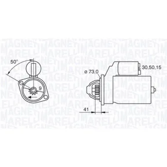 Démarreur MAGNETI MARELLI
