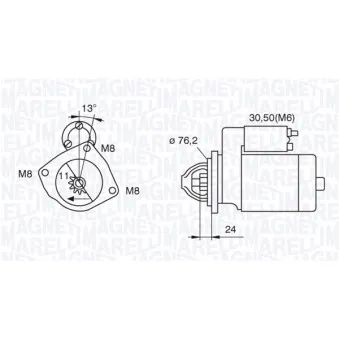 Démarreur MAGNETI MARELLI 063521090110