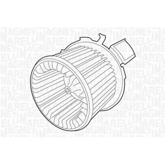 Pulseur d'air habitacle MAGNETI MARELLI 069401321010