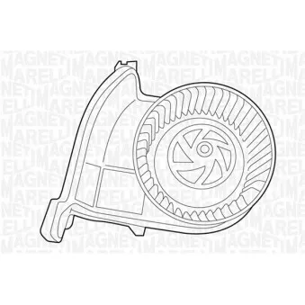 Pulseur d'air habitacle MAGNETI MARELLI 069401325010