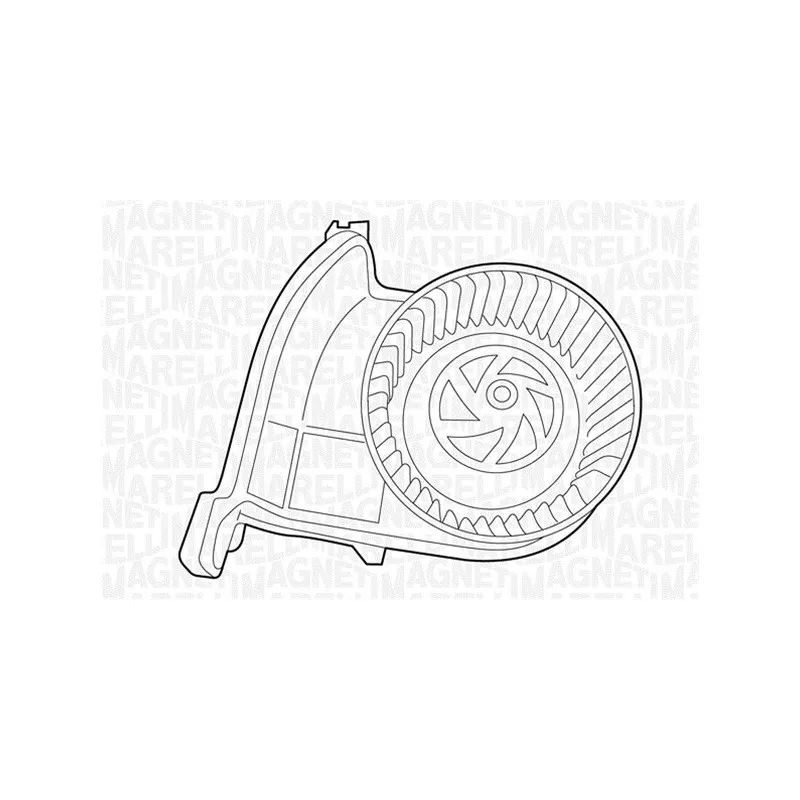 Pulseur d'air habitacle MAGNETI MARELLI 069401325010