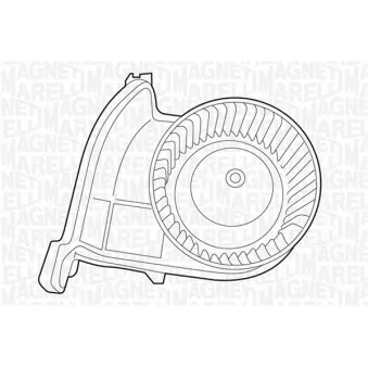 Pulseur d'air habitacle MAGNETI MARELLI 069401326010